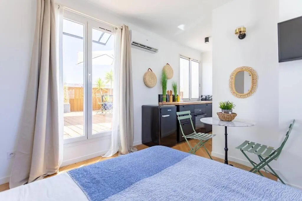 Studio ** Rooftop ** Lulli Марсель Апартаменты