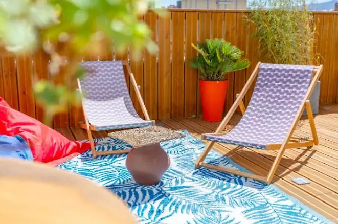 Apartment Studio ** Rooftop ** Lulli Marseille