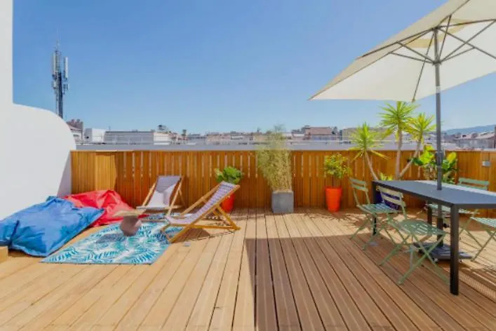 Studio ** Rooftop ** Lulli Marseilles